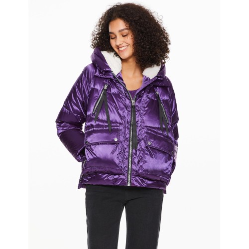 Women's Metallic Down Jacket