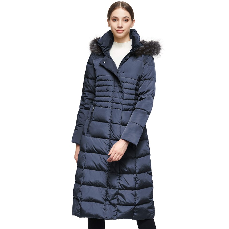 Women's Warm Navy Down Jacket