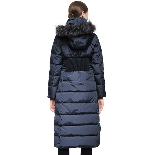 Women's Warm Navy Down Jacket