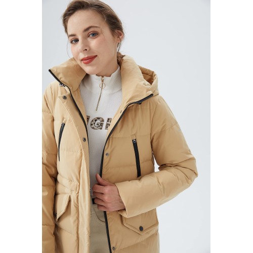 Women's down winter thickened parka