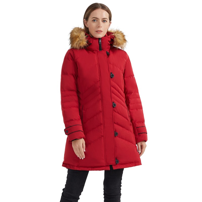 Women's Hooded Slim Fit Down Jacket