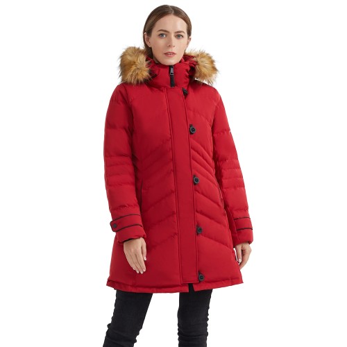 Women's Hooded Slim Fit Down Jacket