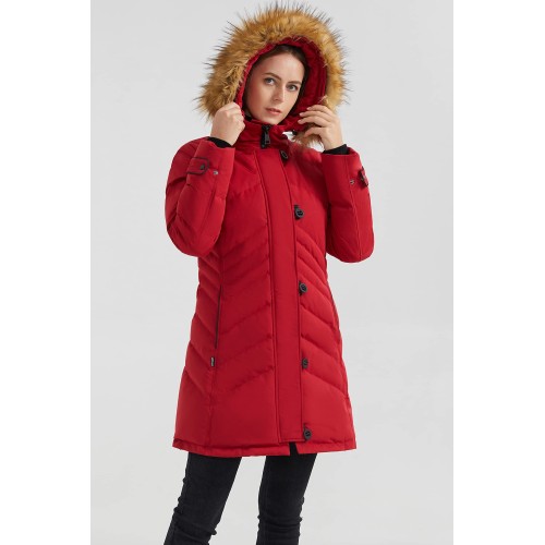 Women's Hooded Slim Fit Down Jacket