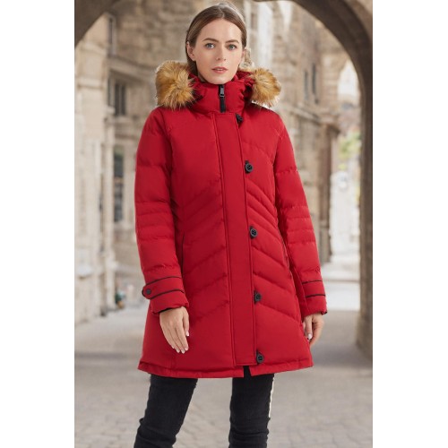 Women's Hooded Slim Fit Down Jacket