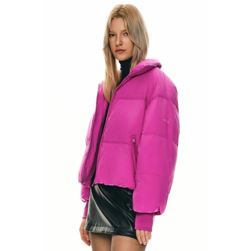 Women's Winter Oversized Cropped Down Jacket