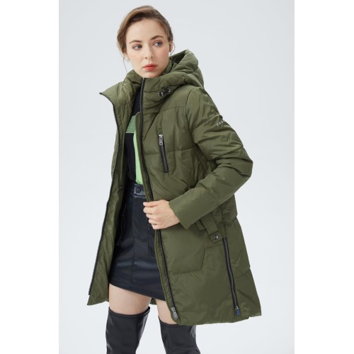 Women's Fashion Down Hooded Jacket